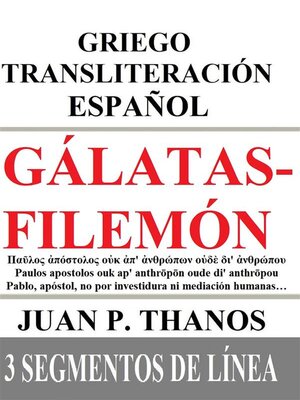 cover image of Gálatas-Filemón